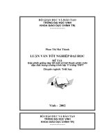 Góp phần giảng dạy tốt một số bài đạo đức trong chương trình lớp 11 ở trường trung học phổ thông 