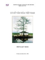 Cơ sở văn hóa Việt Nam