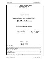 Quản lí vật tư