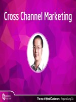 MarKeTing cross channel marketing cho ngành dược