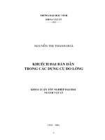 Khuếch đại bán dẫn trong các dụng cụ đo lường