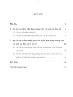 Một số định lí về sự tồn tại điểm trùng nhau và điểm bất động chung của các ánh xạ đơn trị và đa trị  luận văn thạc sỹ t