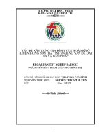 Vấn đề xây dựng gia đình văn hoá mới ở huyện hương sơn (hà tĩnh) những vấn đề dặt ra và giải pháp