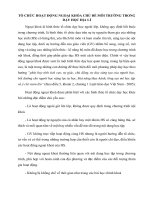 TỔ CHỨC HOẠT ĐỘNG NGOẠI KHÓA CHỦ ĐỀ MÔI TRƯỜNG TRONG DẠY HỌC ĐỊA LÍ