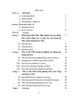 Nho sĩ hà tĩnh trong sự nghiệp xây dựng và bảo vệ tổ quốc thế kỉ XIX