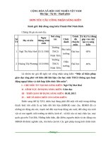 skkn một số biện pháp giáo dục ứng phó với biến đổi khí hậu cho học sinh THCS thông qua hoạt động ngoại khóa và tích hợp kiến thức liên môn 