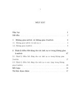 Về các định lý điểm bất động cho ánh xạ co trong không gian 2 mêtric