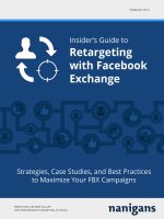 Insiders guide to retargeting with facebook exchange