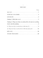 Về tổng trực tiếp các môđun đều với vành các tự đồng cấu địa phương