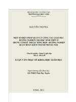 Một số biện pháp quản lý công tác giáo dục hường nghiệp cho học sinh THPT ở trung tâm kỹ thuật tổng hợp   hướng nghiệp quận hoàn kiếm thành phố hà nội  luận văn thạc sĩ quản lí giáo dục