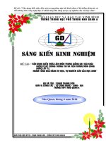 skkn vận dụng kiến thức liên môn trong giảng dạy bài khái niệm về hệ thống thông tin và viễn thông môn công nghệ lớp 12 nhằm tăng khả năng tự học, tự nghiên cứu của học sinh 