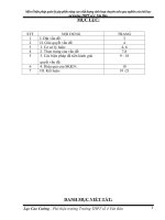 SKKN  một số biện pháp quản lý góp phần nâng cao chất lượng sinh hoạt chuyên môn qua nghiên cứu bài học tại trường THPT số 4  văn bàn 