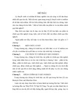 Một số tính chất của phân tử và của iđeean chính quy khả nghịch  luận văn thạc sĩ toán học