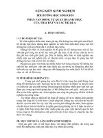 SKKN kinh nghiệm bồi dưỡng HSG phần tự nhiên đại cương