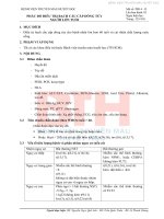 Phác đồ điều trị bạch cầu cấp dòng tủy người lớn tuổi