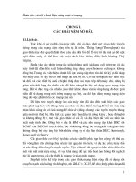 Phân tích và tối ưu hoá hiệu năng một số mạng máy tính
