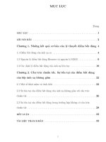 Các định lý điểm bất động trong không gian banach