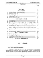 SKKN  một số biện pháp giúp đỡ học sinh yếu ôn tập nội dung khảo sát hàm số và một số bài toán liên quan  