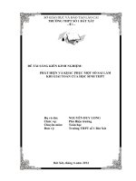 SKKN  lôi quấn học sinh vào  tiết học qua những câu truyện kể về các nhà bác học, về lịch sử tìm ra các nguyên tố hóa họchm 