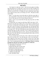 Hệ thống lí thuyết và bài tập bồi dưỡng học sinh giỏi vật lí phần vật lí phân tử và nhiệt học