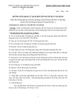 Hướng dẫn tờ khai lý lịch đối với người xin vào Đảng