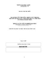So sánh cốt truyện, nhân vật trong truyền kì mạn lục (nguyễn dữ) và truyện cổ tích (người việt)