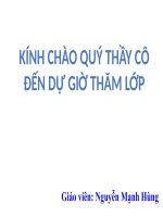 Phương trình đưa được về dạng  ax+b=0