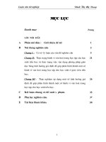 Sử dụng các tình huống giả định để góp phần hình thành một số hành vi văn hoá trong học tập cho học sinh tiểu học