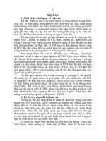 Đầu tư trực tiếp nước ngoài ở vùng kinh tế trọng điểm bắc bộ (tt)