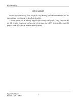 Xây dựng hệ thống nhận dạng âm thanh