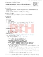 Phác đồ điều trị bệnh bạch cầu cấp dòng tủy type 3