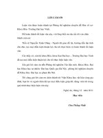 Nghiên cứu tổng hợp fe2o3 có kích thước nanomet bằng phương pháp đốt cháy  luận văn thạc sỹ hóa học