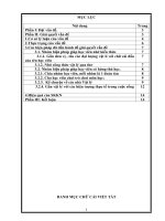 SKKN  phương pháp tổ chức giờ học phụ đạo vật lí 11 tạo hứng thú học tập cho học viên trung tâm GDTX mường khương 