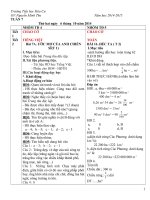 GIÁO án VNEN lớp 4 5 TUẦN 7 