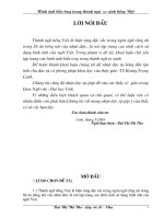 Hình ảnh biểu trưng trong thành ngữ so sánh tiếng việt