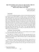 Biện pháp phòng ngừa bạo lực học đường nhìn từ góc độ kỹ năng xử lý tình huống trong hoạt động giao tiếp 