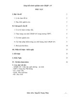 SKKN đổi mới phương pháp giảng dạy lý thuyết môn GDQP AN cho học sinh khối 10 trường THPT chuyên lào cai 