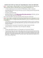 Thủ tục nhập hộ khẩu cho trẻ sơ sinh