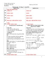 GIÁO án VNEN lớp 4 5 TUẦN 14 