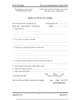 Tối ưu hoá mạng thông tin di động GSM