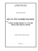 Công nghệ OFDM và vấn đề đồng bộ trong OFDM  luận văn tốt nghiệp đại học