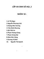 TÀI CHÍNH VI MÔ TRONG XÓA ĐÓI GIÀM NGHÈO