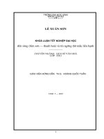 Đền sòng và tín ngưỡng thờ mẫu liễu hạnh