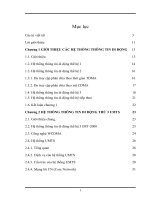 Điều khiển công suất trong hệ thống thông tin di động UMTS  luận văn tốt nghiệp đại học