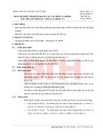 Phác đồ điều trị bệnh bạch cầu cấp dòng lympho bào trẻ em nhóm B, T