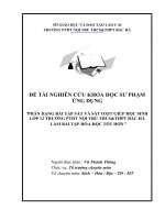 SKKN  phân dạng bài tập về sắt và sắt oxit giúp học sinh lớp 12 trường PTDT nội trú THCSTHPT bắc hà làm bài tập hóa học tốt hơn’ 