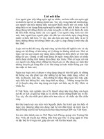 Tìm hiểu về hệ mờ và thực nghiệm dự báo chỉ sốGDP  luận văn tốt nghiệp đại học