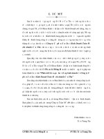 Phân tích hiệu quả hoạt động kinh doanh tại công ty cổ phần sản xuất kinh doanh toàn mỹ chi nhánh cần thơ