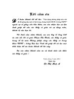 Vận dụng phương pháp nêu vấn đề giảng dạy một số bài toán trong chương trình GDCD ở trường THPT