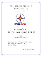 đồ án cung cấp điện